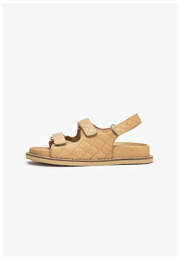 Inuovo Sandalen Leder Hellbraun - surf4shoes