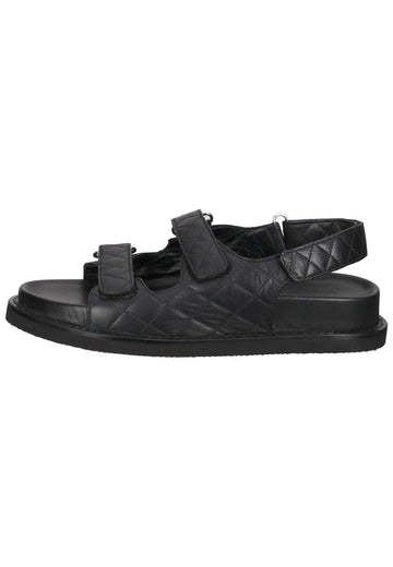 Inuovo Sandalen Leder Schwarz - surf4shoes
