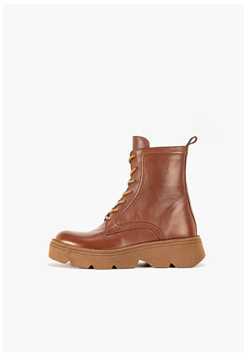 Inuovo Stiefelette Leder Tan - surf4shoes
