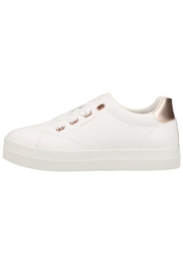 GANT Sneaker Leder Weiß kombi - surf4shoes