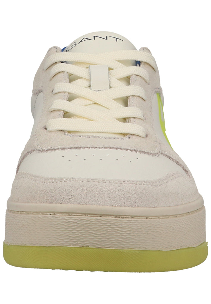 GANT Sneaker Leder Weiß/Blau - surf4shoes