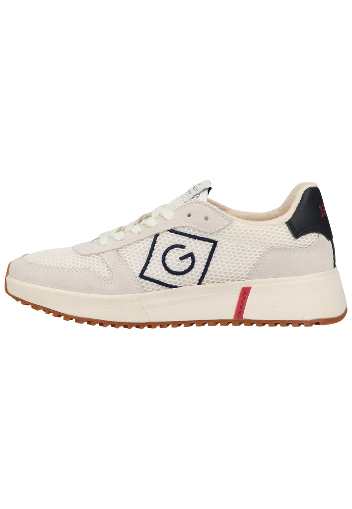 GANT Sneaker Veloursleder/Textil Weiß - surf4shoes