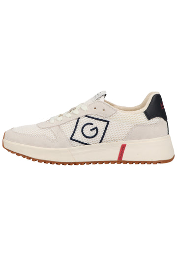 GANT Sneaker Veloursleder/Textil Weiß - surf4shoes