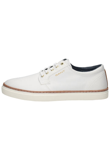 GANT Sneaker Textil Weiß - surf4shoes