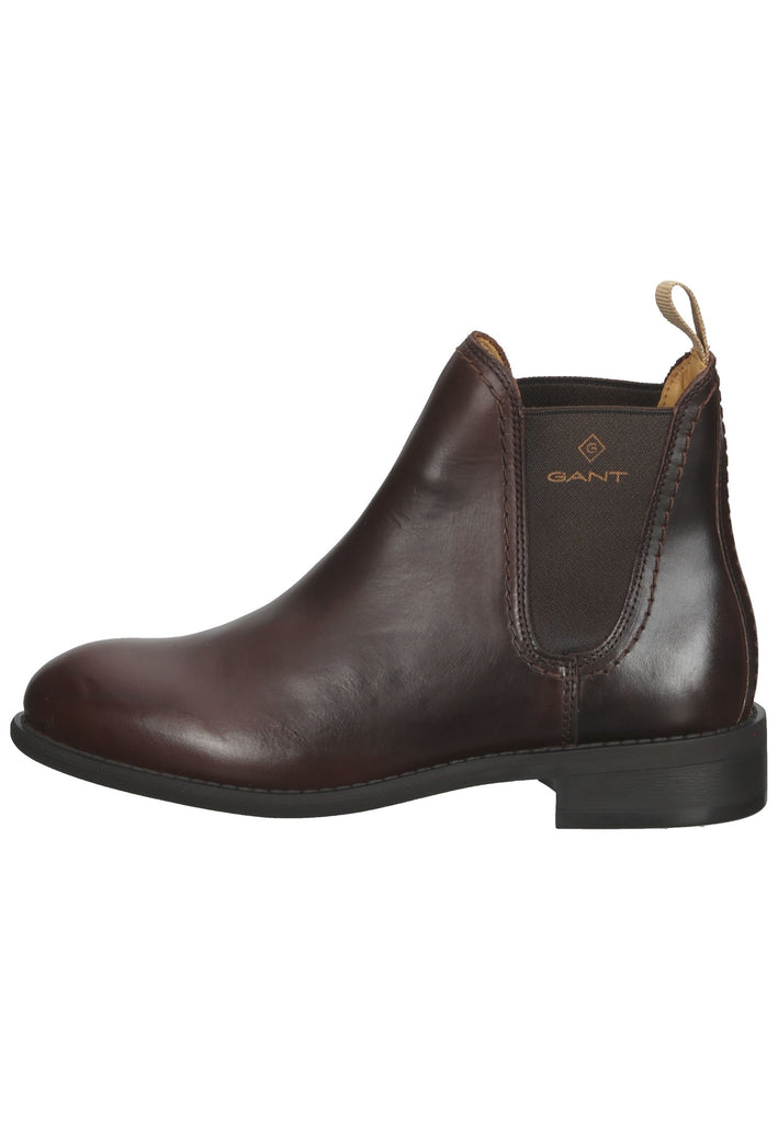 GANT Stiefelette Leder Dunkelbraun - surf4shoes