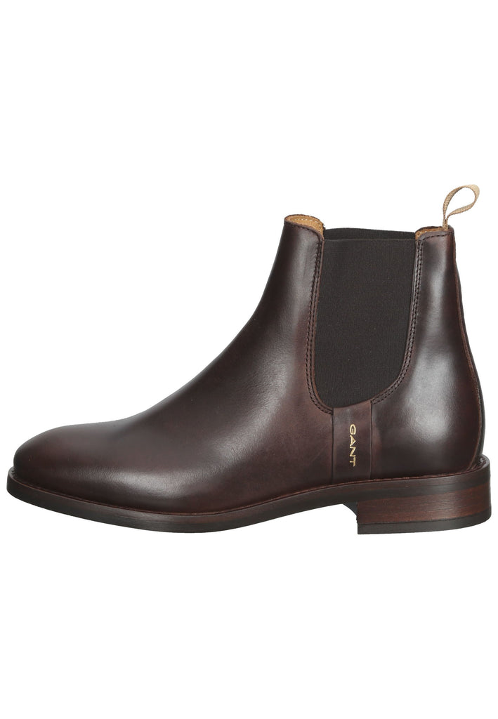GANT Stiefelette Leder Dunkelbraun - surf4shoes