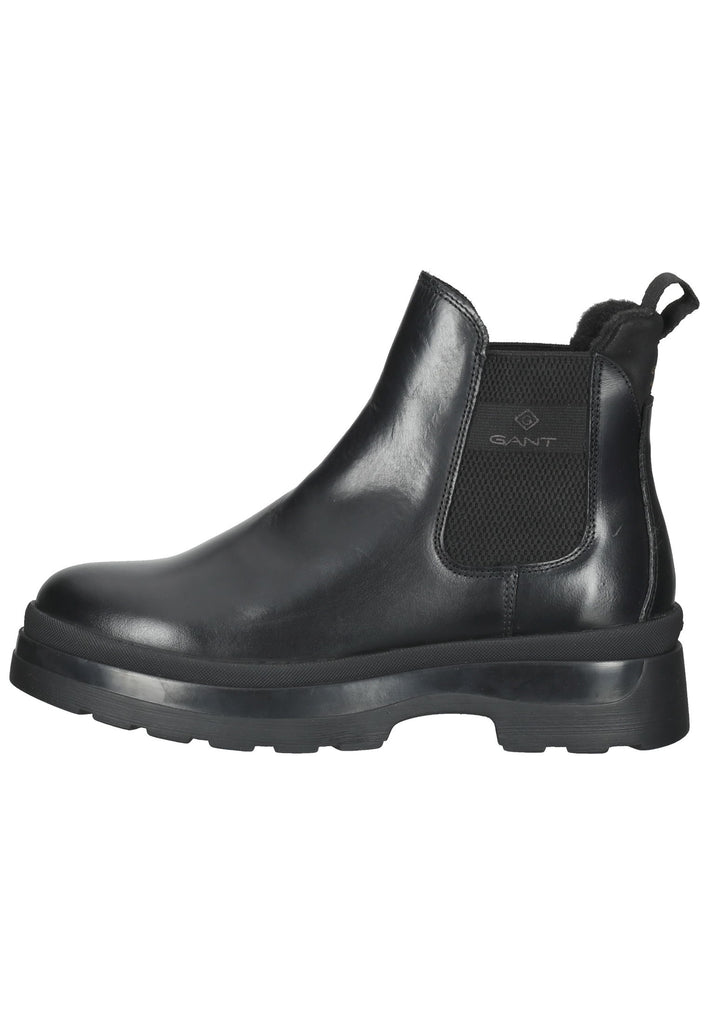 GANT Stiefelette Leder Schwarz - surf4shoes