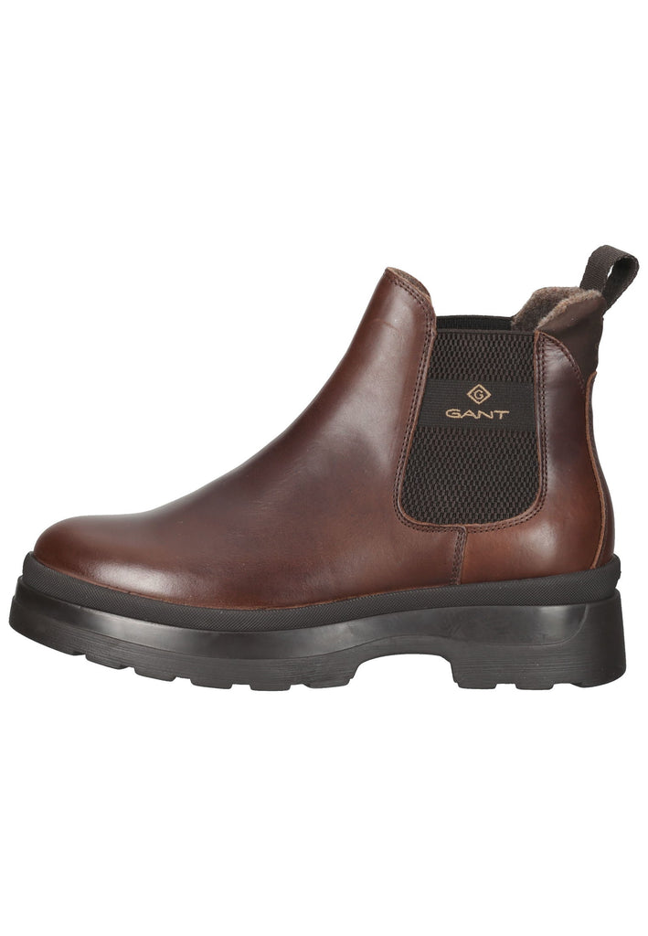 GANT Stiefelette Leder Dunkelbraun - surf4shoes