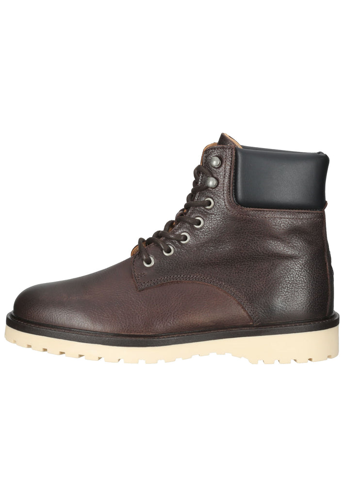 GANT Stiefelette Leder Dunkelbraun/Schwarz - surf4shoes