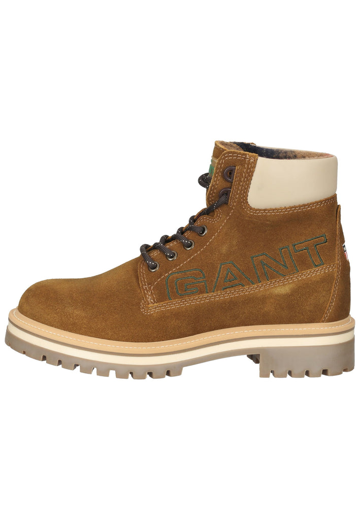 GANT Stiefelette Veloursleder Tobacco Brown/Beige - surf4shoes