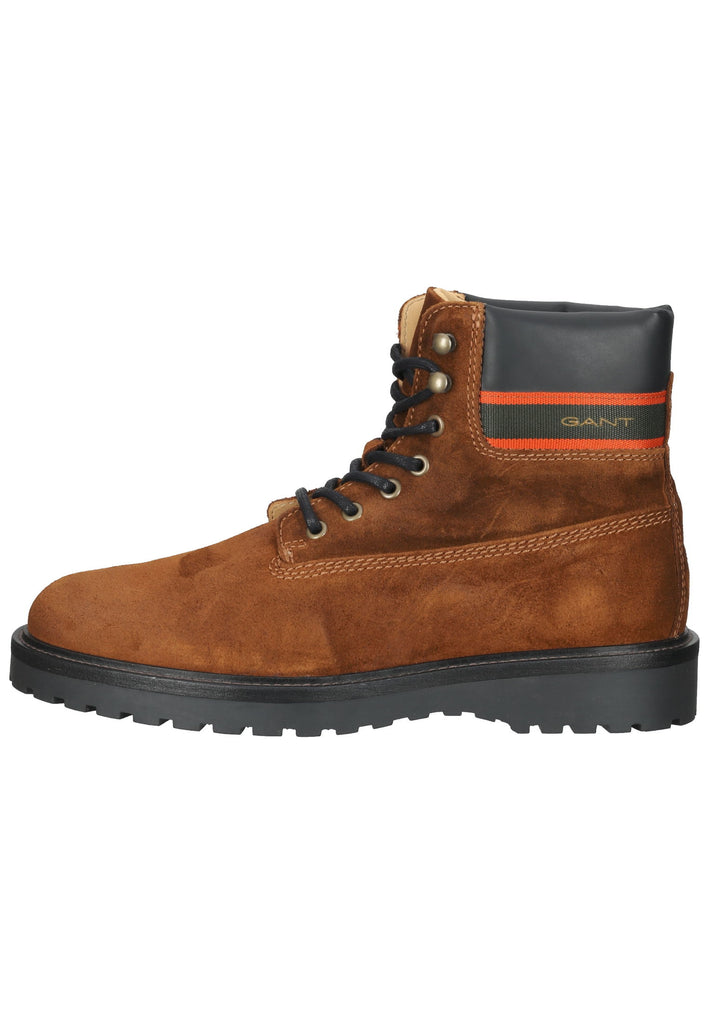 GANT Stiefelette Veloursleder Cognac - surf4shoes