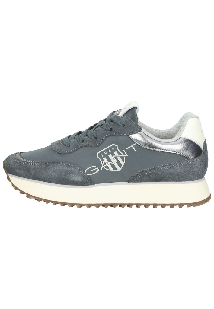 GANT Sneaker Veloursleder/Textil Dunkelgrau - surf4shoes