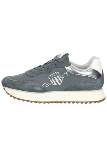 GANT Sneaker Veloursleder/Textil Dunkelgrau - surf4shoes