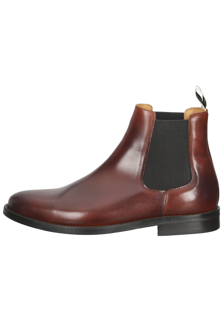 GANT Stiefelette Leder/Textil Cognac - surf4shoes