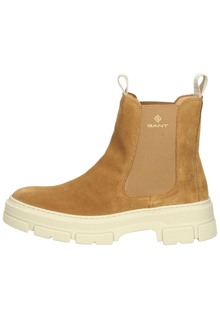 GANT Stiefelette Veloursleder Cognac - surf4shoes