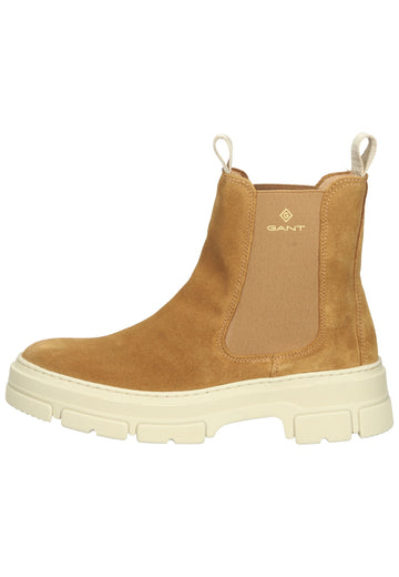 GANT Stiefelette Veloursleder Cognac - surf4shoes