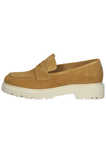 GANT Slipper Veloursleder Cognac - surf4shoes