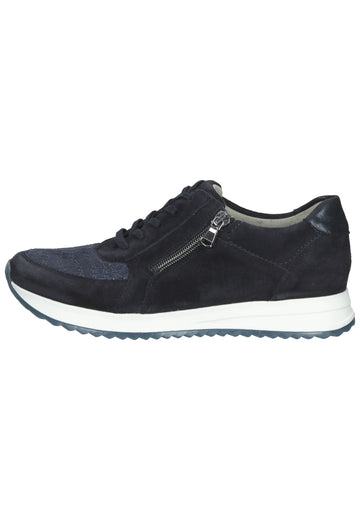 Waldläufer Sneaker Leder/Textil Marine - surf4shoes