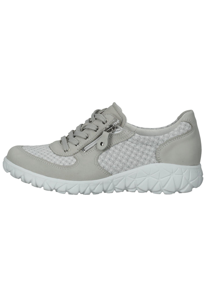 Waldläufer Sneaker Leder/Textil Hellgrau - surf4shoes