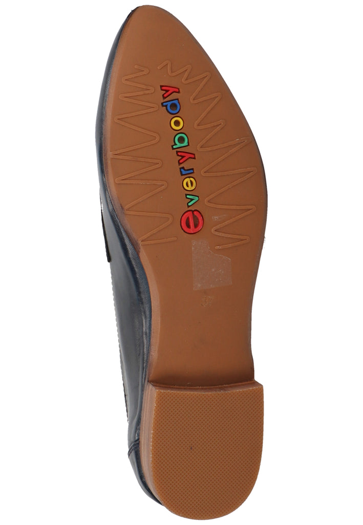 Everybody Slipper Leder Blau - surf4shoes