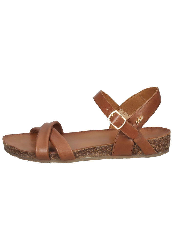 Mexx Sandalen Leder Cognac - surf4shoes
