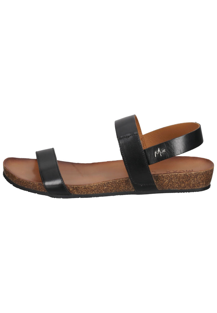 Mexx Sandalen Leder Schwarz - surf4shoes