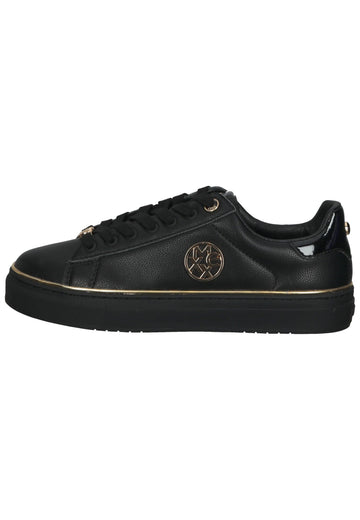 Mexx Sneaker Lederimitat Schwarz - surf4shoes