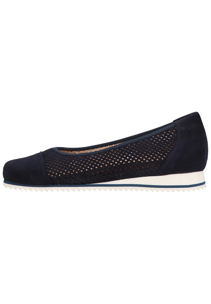 HASSIA Ballerinas Leder Blau - surf4shoes