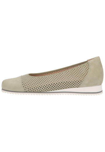 HASSIA Ballerinas Leder Grün - surf4shoes
