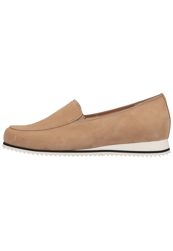 HASSIA Slipper Leder Creme - surf4shoes