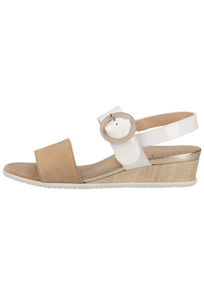 HASSIA Sandalen Leder Weiß - surf4shoes