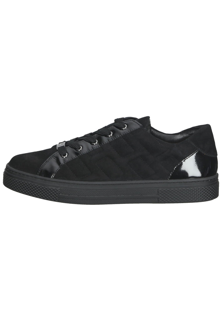 HASSIA Sneaker Veloursleder Schwarz - surf4shoes