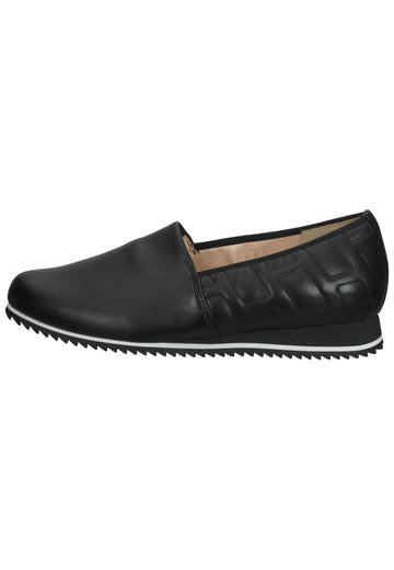 HASSIA Slipper Nappaleder Schwarz - surf4shoes
