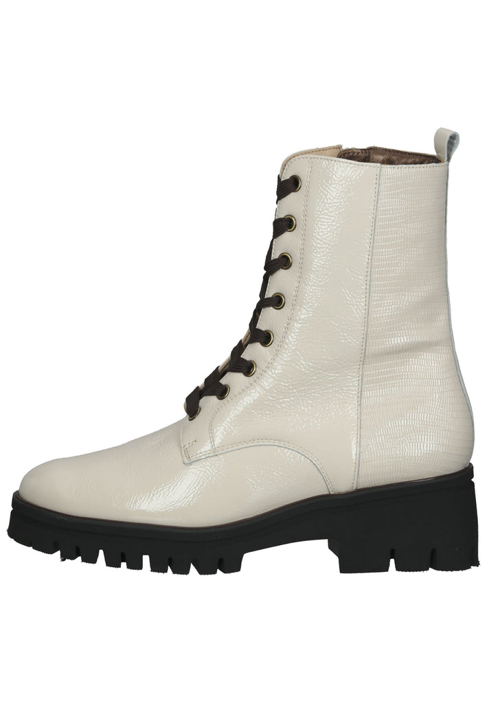 HASSIA Stiefelette Leder Beige - surf4shoes