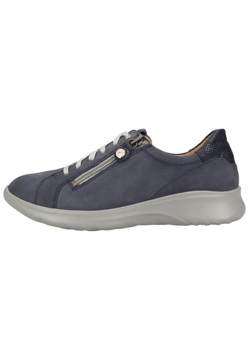 Ganter Sneaker Nubukleder Dunkelblau - surf4shoes