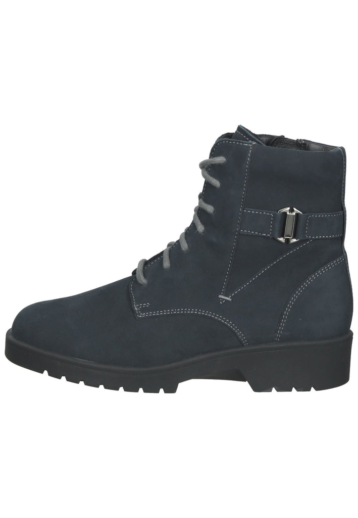 Ganter Stiefelette Nubukleder Navy - surf4shoes