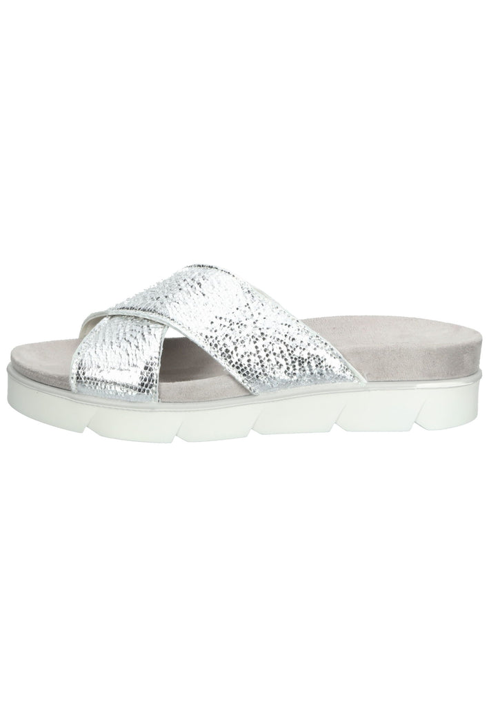 IMAC Pantoletten Leder Silber/Grau - surf4shoes