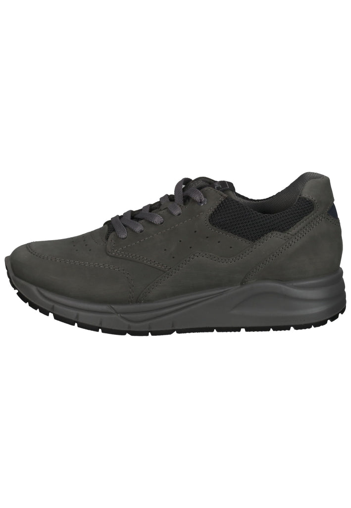 IMAC Sneaker Nubukleder Grau/Blau - surf4shoes