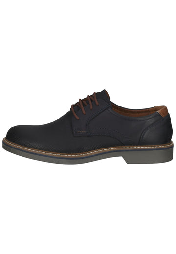 IMAC Halbschuhe Leder Blau/Braun - surf4shoes