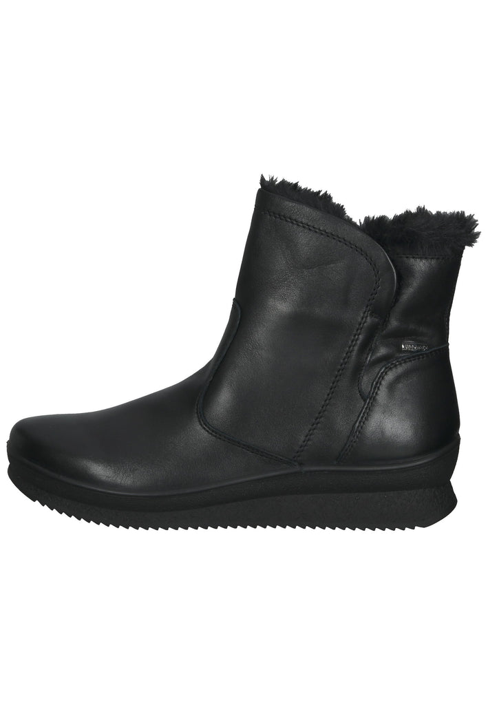 IMAC Stiefelette Glattleder Schwarz Warmfutter - surf4shoes