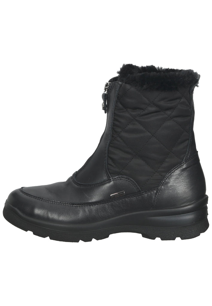 IMAC Stiefelette Leder/Textil Schwarz Warmfutter - surf4shoes