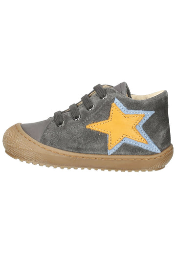 Naturino Sneaker Nappaleder Anthracite - surf4shoes