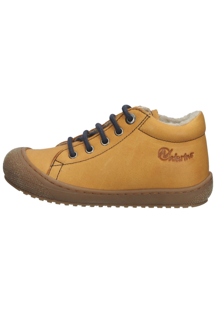 Naturino Sneaker Leder Orange Warmfutter - surf4shoes