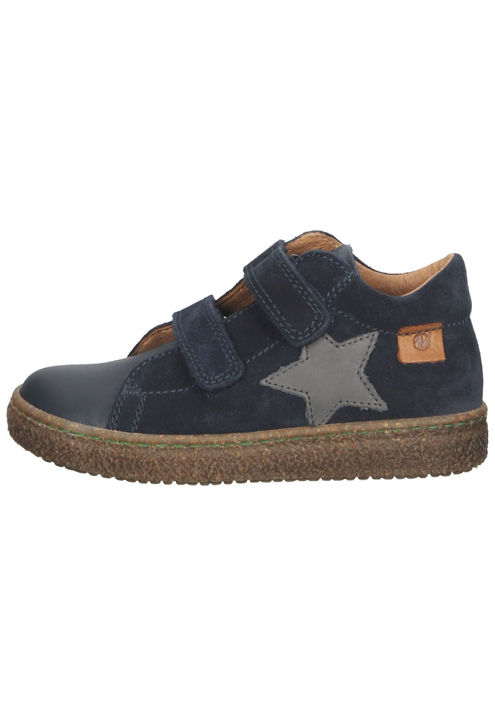 Naturino Sneaker Leder/Fell Blau - surf4shoes