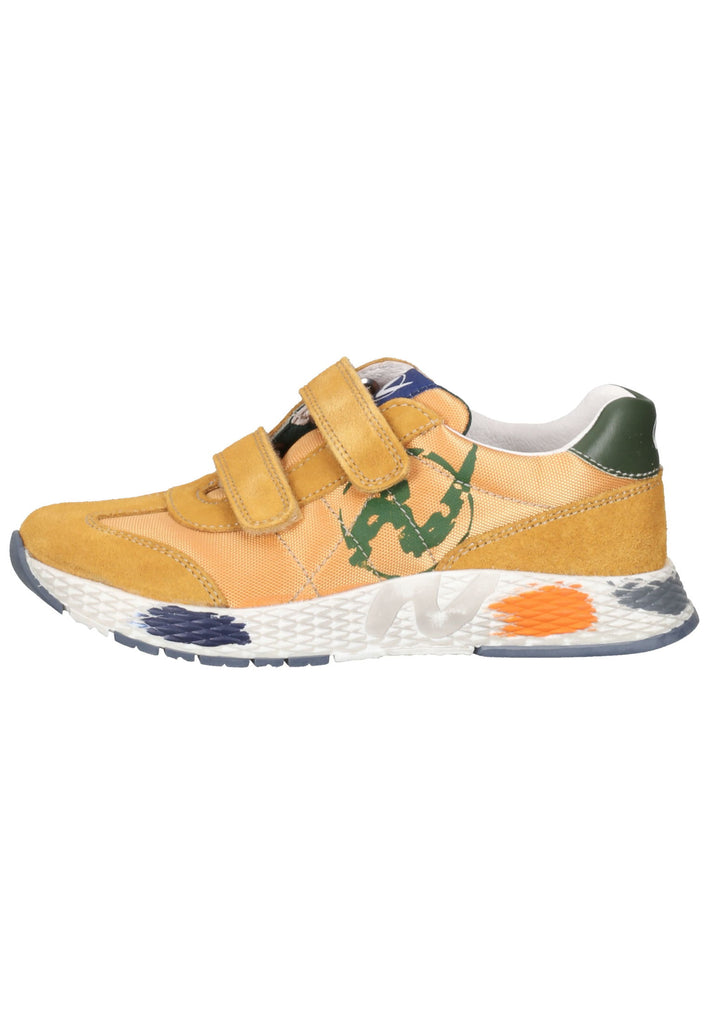 Naturino Sneaker Veloursleder/Textil Orange - surf4shoes