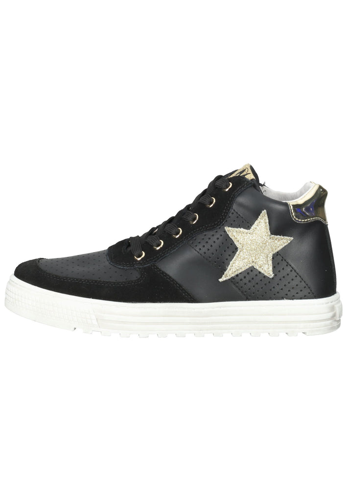 Naturino Sneaker Veloursleder Schwarz - surf4shoes