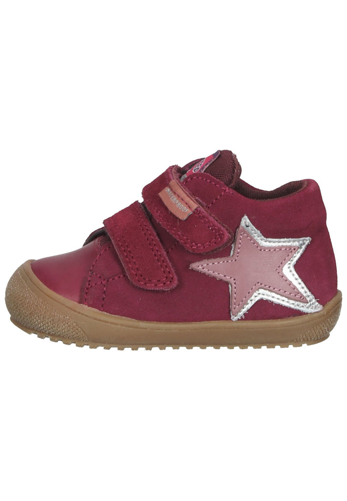 Naturino Sneaker Nappaleder Bordeaux Warmfutter - surf4shoes