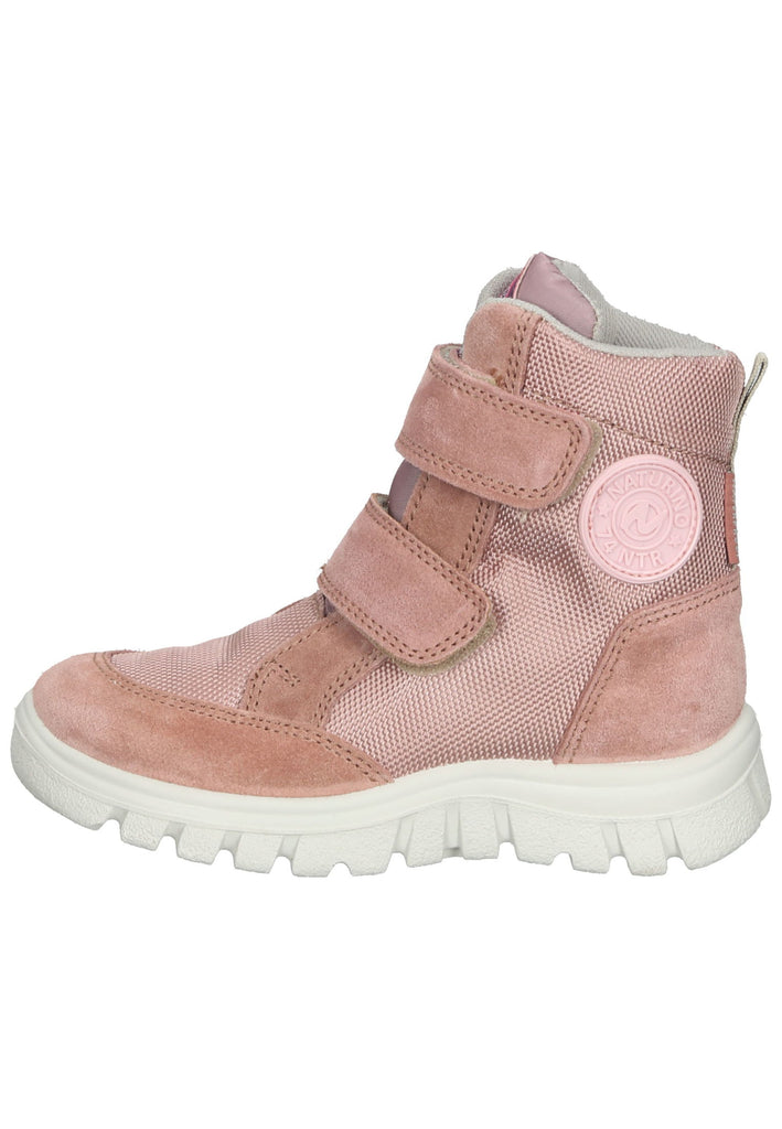 Naturino Sneaker Veloursleder/Textil Rose Warmfutter - surf4shoes