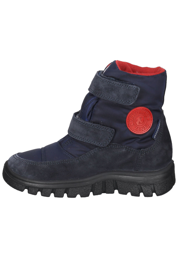 Naturino Sneaker Nylon Blau Warmfutter - surf4shoes