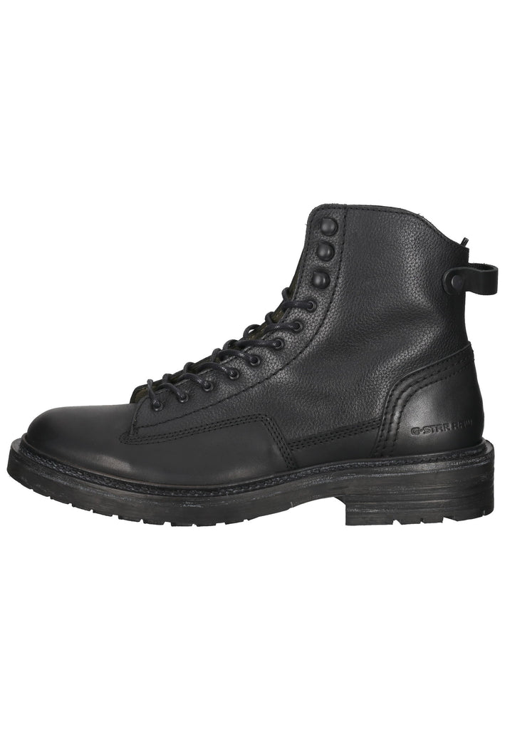 G-Star Stiefelette Leder Schwarz - surf4shoes